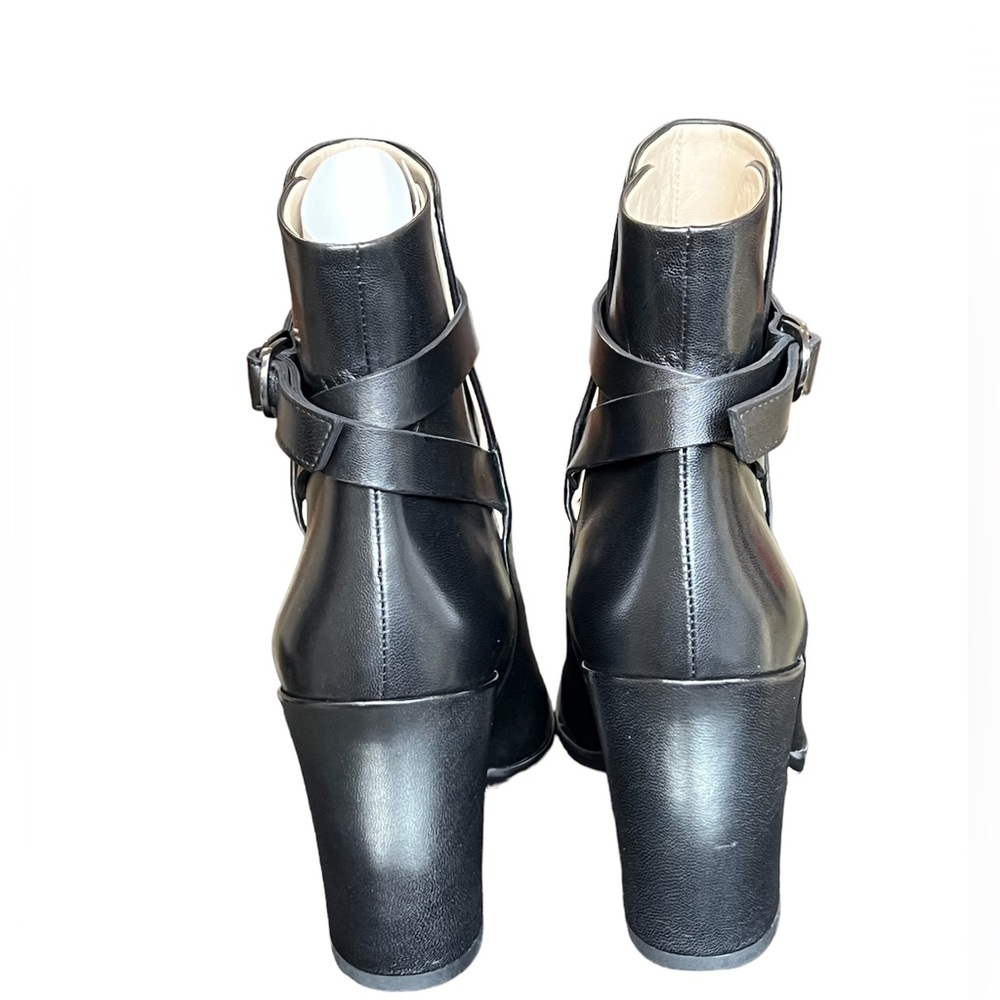 THEORY**DEMEURA NAPPA Black Strapped Bootie**US 8,9,10,11***$520 - Picture 6 of 12